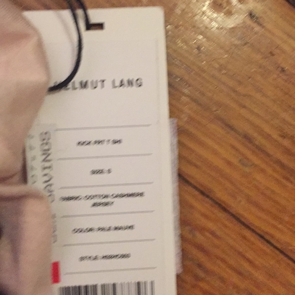 NWT Helmut Lang Kick Front Tee - Picture 3 of 5
